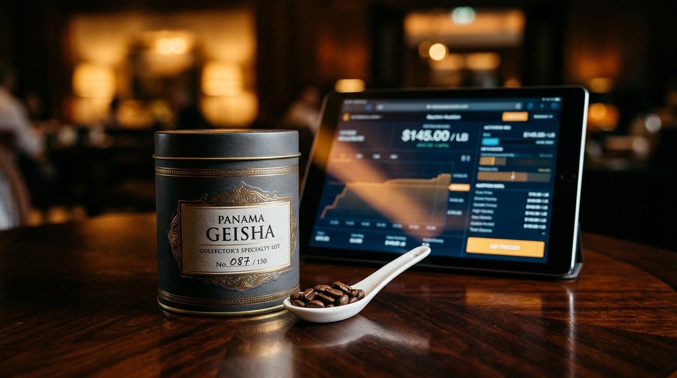 Subasta de Café Geisha