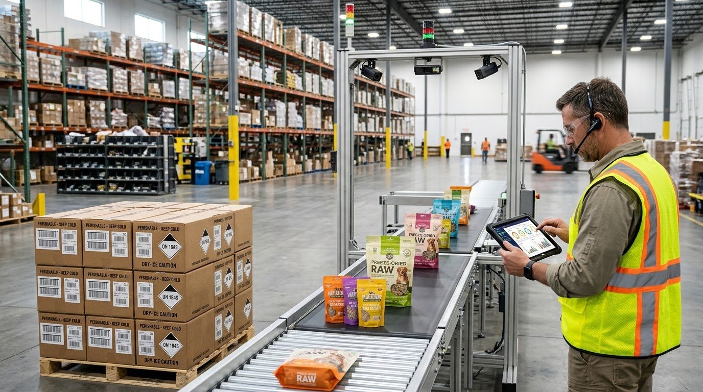 Logística de Pet Food en Amazon FBA