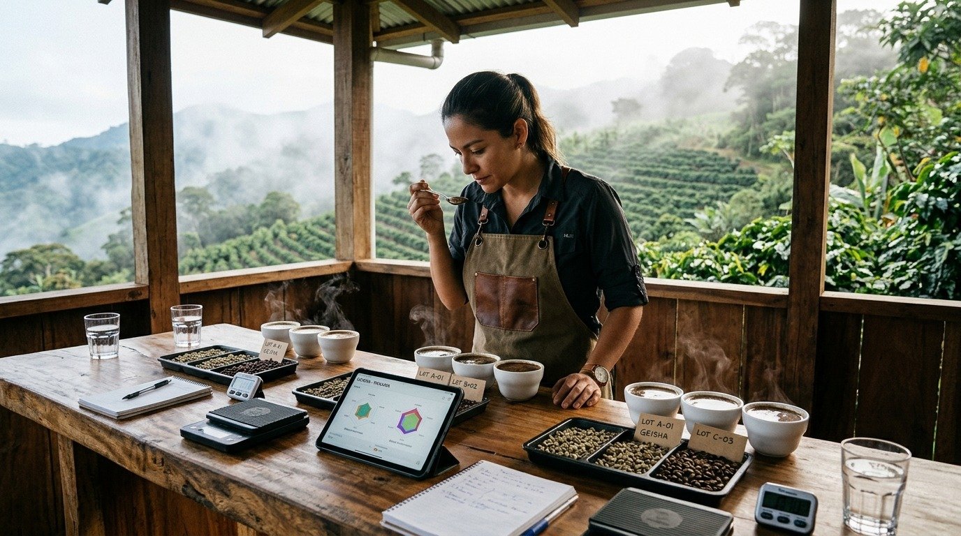 competencia del café geisha